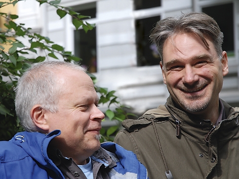 Matthias Pätzold (links) und Harald Kother